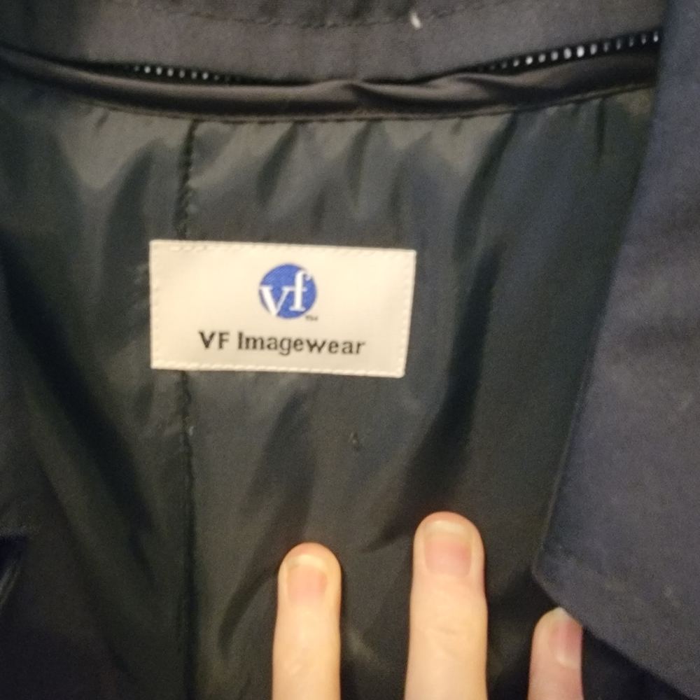 VF imagewear Ladies Navy  NWT trench coat - Picture 8 of 10